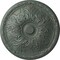 Ekena Millwork Granada Ceiling Medallion (Fits Canopies up to 4 1/4"), 15 3/4"OD x 5/8"P, Cloud Burst Crackle CM16GACBC - alternate 1